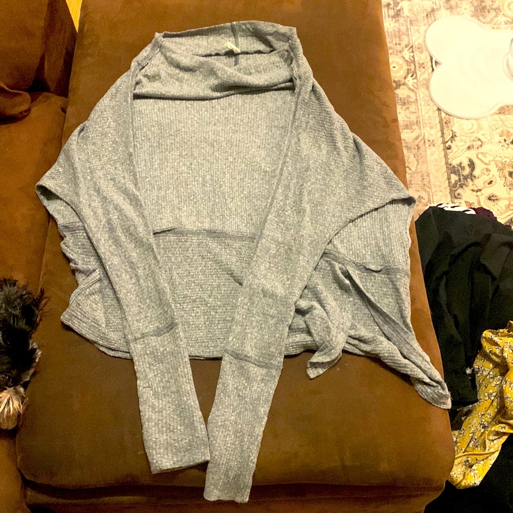 Grey we the free top